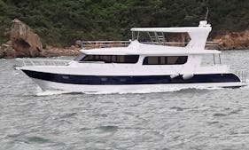 65ft Motor Cruiser for Charter in Hong Kong Island