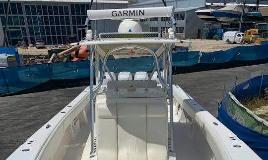 Miami meets Seattle with Beautiful Center Console Boat!