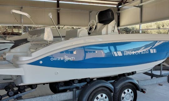 19ft Andromeda Deck Boat for rent in Milazzo, Sicilia