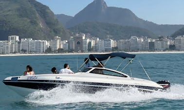 Real 24ft Powerboat for 8 people in Rio de Janeiro