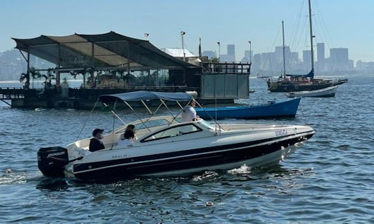 Real 24ft Powerboat for 8 people in Rio de Janeiro