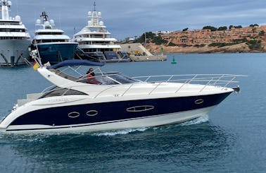 Atlantis 39 Motor Yacht Rental in Port Adriano, Spain