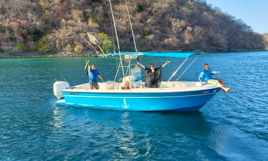 Costa Rica Sport and Spearfishing Tours Aboard Center Console!