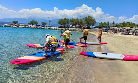 Enjoy Stand Up Paddleboard in Chania, Greece