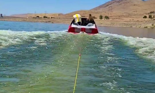 Beautiful Red Ski Boat for rent in Porterville