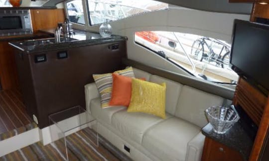 Cruisers 447 Motor Yacht Rental in San Diego Bay