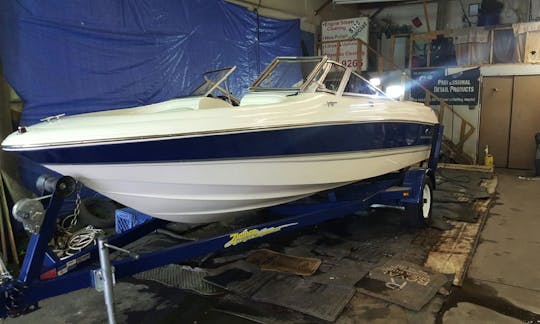Fun and Fast Chaparral Bowrider for rent @ Lake Tulloch