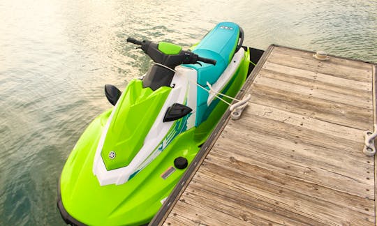 Brand New 2022 Yamaha EX Jet Ski for rent on Lake Travis!
