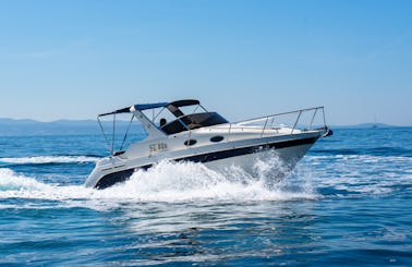 Blue Lagoon Experience with Saver Riviera 24 Motor Yacht in Split, Croatia