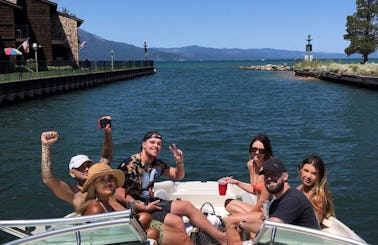 Experience Lake Tahoe from the water on our 26' Sea Ray 240 Sundeck!