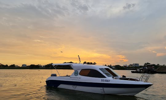 Luxury Speed Boat with 24 seats for Max 16 persons