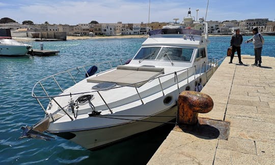 Flybridge Motor Yacht Rental up to 14 person in Trapani, Italy