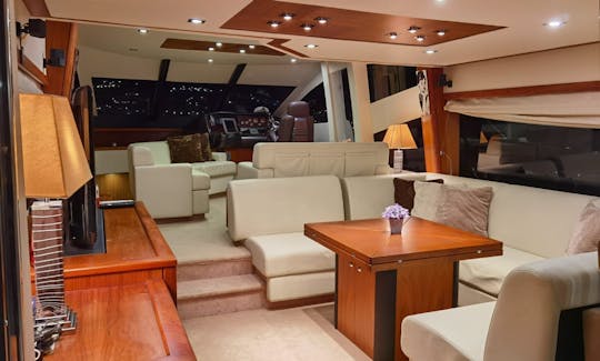 Spacious Motor Yacht Rental in Muğla, Turkey