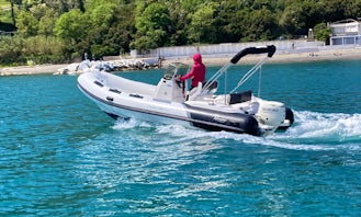 Italian Ranieri's Cayman 19 Sport Rubber Dinghy Boat from La Spezia, Italy
