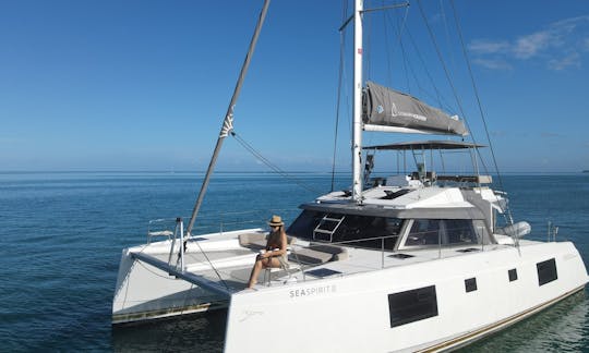 Catamarán NAUTITECH 46 Fly con tripulación en alquiler en Rivière, Mauricio