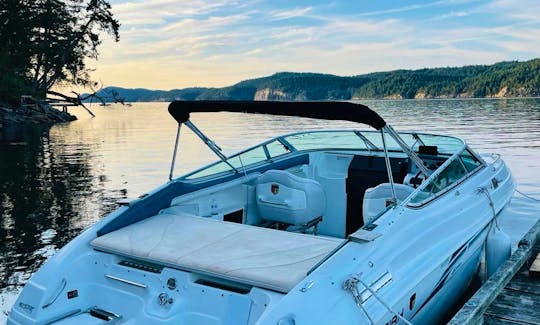 26ft Mariah Z252 Deck Boat Rental in Lake Cowichan, British Columbia