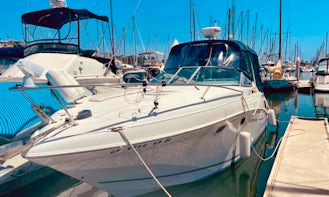 Sleek Summer fun in the Bay with a FourWinns Power Yacht!