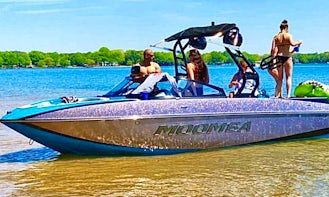 2018 Moomba Craz Wakeboard / Surf Boat with Captain and Instructor on Lake Wylie