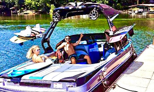 2018 Moomba Craz Wakeboard / Surf Boat with Captain and Instructor on Lake Wylie
