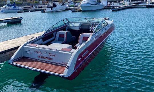 Relax and enjoy the sun in a classic immaculate 20ft Four Winns Sun Downer for an intimate cruise on Lake Michigan