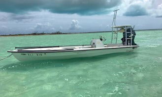 17' Beavertail  Flatsboat in Long Island, Bahamas