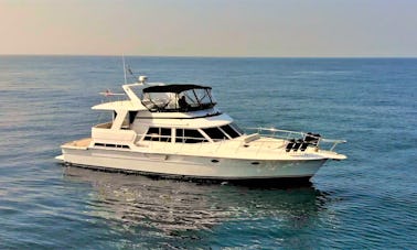 Ultimate Charter em um espaçoso iate de luxo Dyna de 57 pés em Marina del Rey, Califórnia