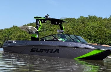 NEW SUPRA SL450 WakeBoard Boat for Rent in Cancun or Isla!
