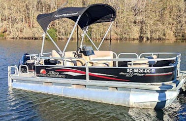 Bass Buggy Pontoon Boat Rental on Lake Marion