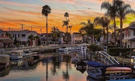 22ft Duffield Electric Boat Rental in Long Beach, California