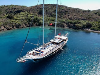 10 People Capacity Wooden Gulet in Kotor Montenegro 