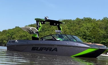 24' SUPRA SL450 Wakeboat With Surf Lessons in Denver!!