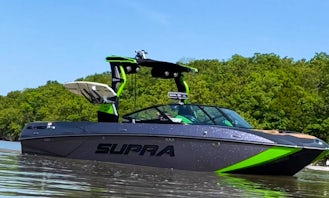 NEW Supra SL450 24ft Wakesurf and Wakeboard Lessons near Denver!!