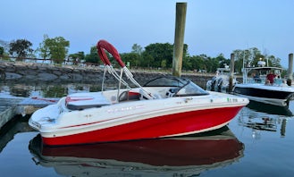 Cruise the Long Island Sound on a Tahoe TS 20ft sport boat with friends!