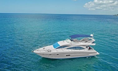 Majesty 56 Power Mega Yacht Rental in La Romana, Dominican Republic