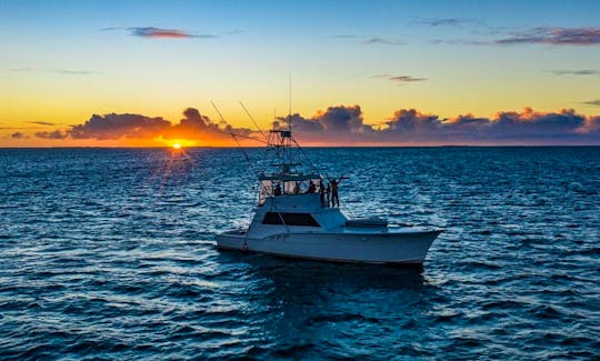 Hatteras 54' Sportfishing Yacht for Daily Charter and Crew in La Romana