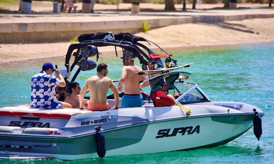 6 Figure Supercharged Supra Wakeboard Boat