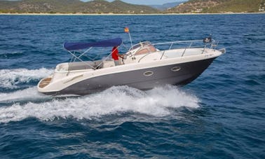 Mano Marine 27.5 Motor Yacht for Rent in San Antonio Abad, Spain!