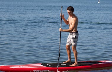 (4) Inflatable Racing Paddle Boards with speaker for Rent in North Highlands, California