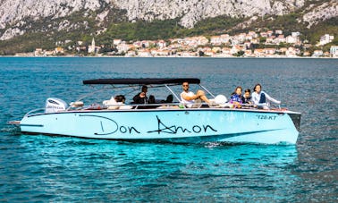 Recorrido en barco de 3 horas por la Cueva Azul en la bahía de Kotor con Don Amon VIP Speedboat 2022