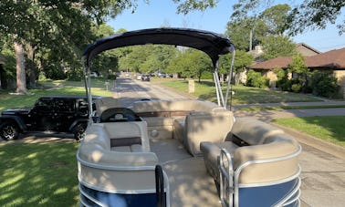 Barco flutuante Sun Tracker Party Barge 20 2019 | Lago Arlington