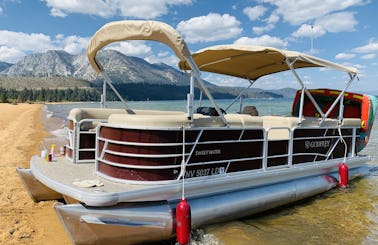 Tour Lake Tahoe in style on this brand new 24” pontoon.  The Godfrey brand is synonymous with luxury and offers everything you desire. Multi day rentals, delivery available.