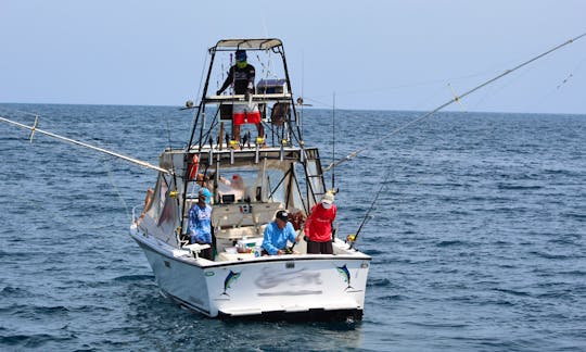 Sportfishing Charter for inshore/offshore fishing in Costa Rica