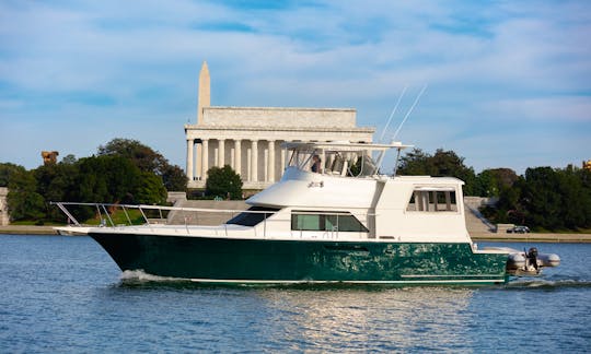 California 53 Motor Yacht  Luxury DC Yacht Charter