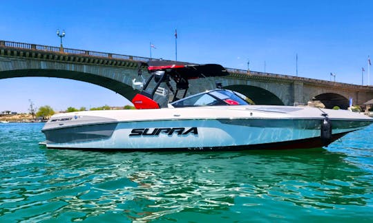Supercharged Supra Wakeboard Boat With All The Options LHC AZ