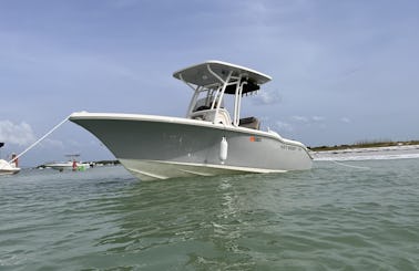 Great 2021 Center Console Key West 22ft with 225 hp Mercury engine for rent in Holiday Florida