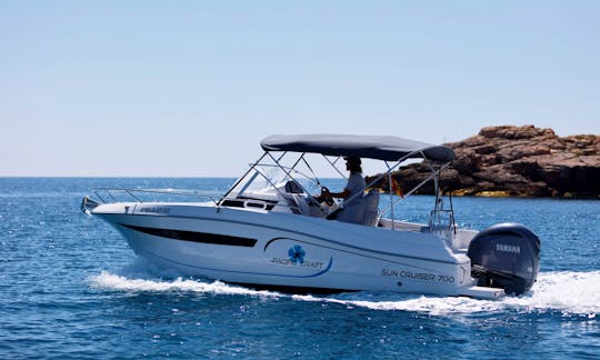 Pacific Craft Sun Cruiser 700 for Rent in Eivissa, Spain