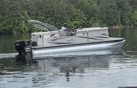 20' Pontoon with 50 hp outboard for rent in Atlanta