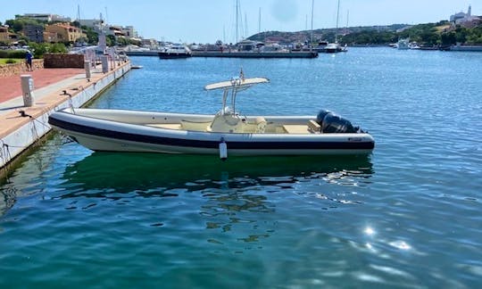 Sea Water Smeralda 300 Power Boat RIB rental in Arzachena, Italy