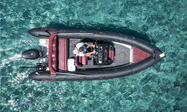 ディヴェリブ 5.50m、140hp-ギリシャ、アダマス、ミロス島でのプライベートボートレンタル