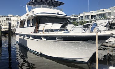 60’ Motoryacht In Downtown Delray Beach NO ADDED COSTS!